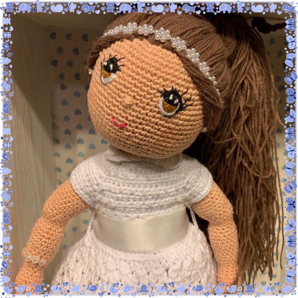 sudokitos's tweet photo. #muñeca de comunión#Princesa S https://t.co/k1RyX9hP0R