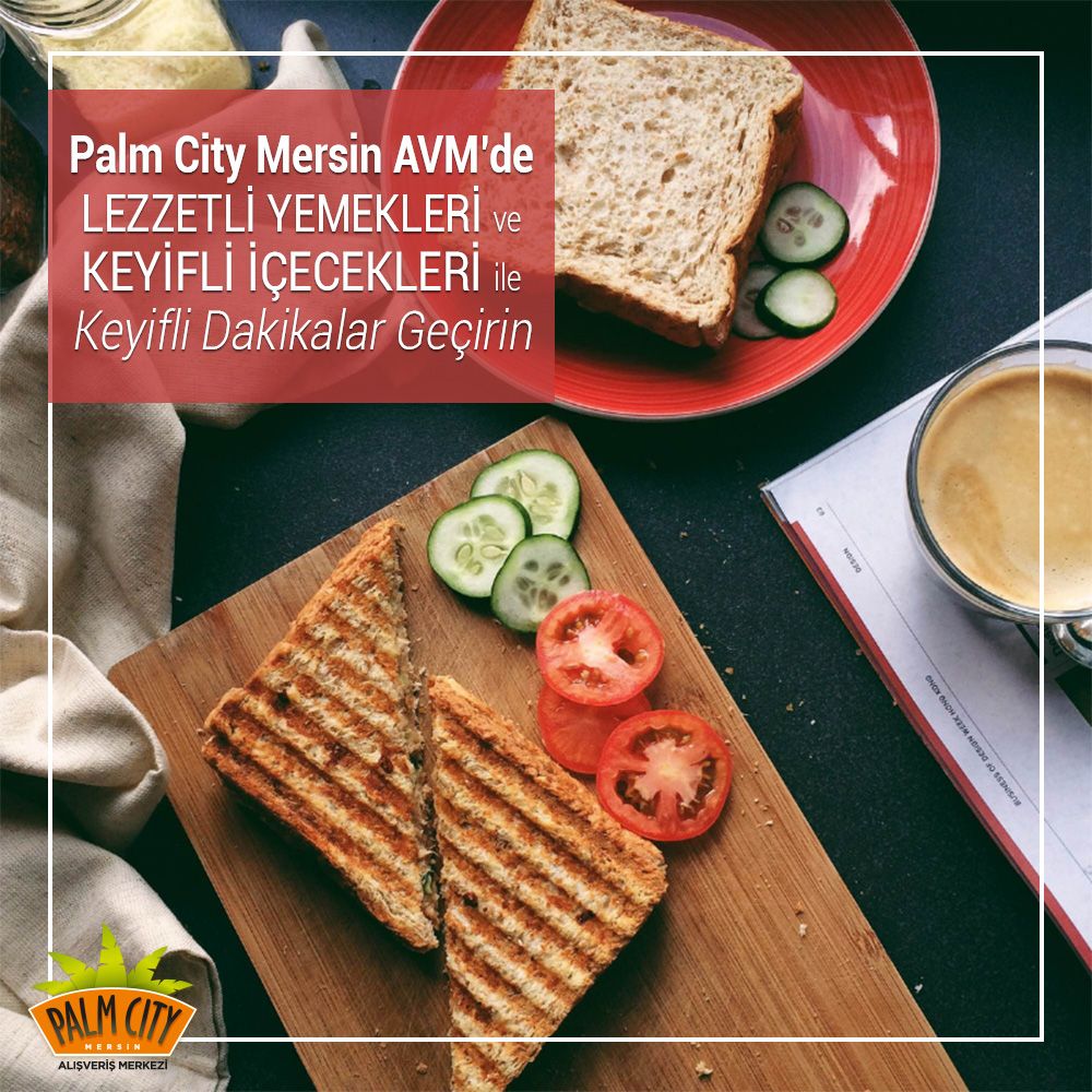 Pazartesi Sendromuna son! Lezzetli yemekleri ve içecekleri ile keyifli dakikalar geçirebileceğiniz Palm City Mersin AVM’sinde sendromları sonlandırıyoruz. Huzurlu Pazartesiler olması dileğiyle.

#pazartesi #pazartesisendromu #avm #yemek #lezzet #mersin #mutluhaftalar
