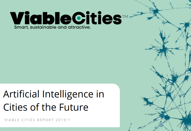 Ta del av <a href="/ViableCities/">viablecities</a> rapport  "Artificial Intelligence in Cities of the Future", och läs om hur AI ska hjälpa smarta städer att nå sin fulla potential. 
viablecities.com/report_2019_1_…