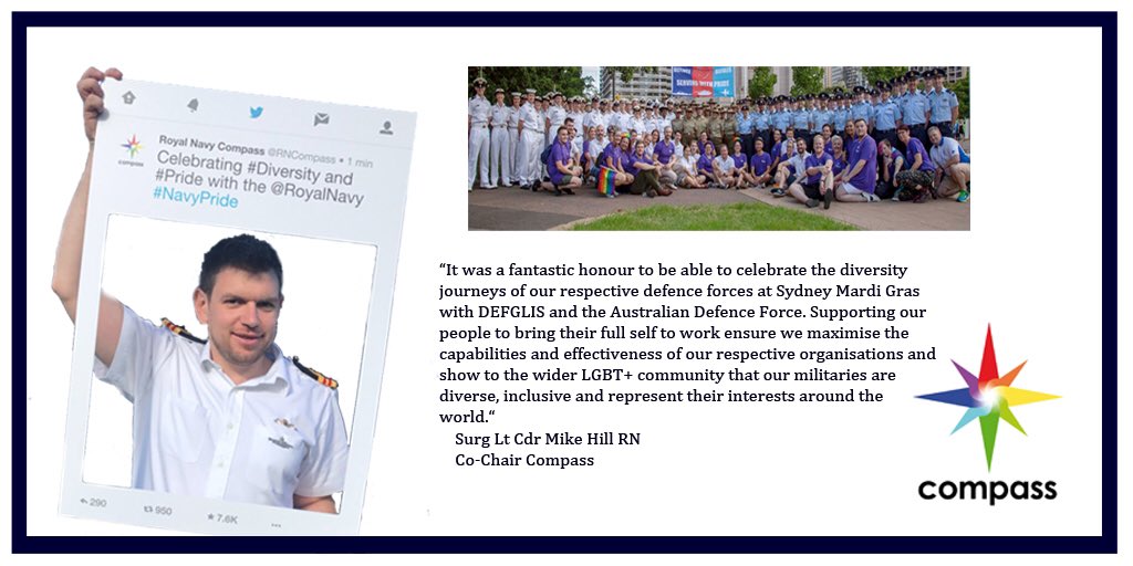 Royal Navy LGBTQ+ Network (@rn_lgbtq) on Twitter photo Thank you to <a href="/DeptDefence/">An EXTREMELY epic alt account</a> and <a href="/DEFGLIS/">DEFGLIS</a> for allowing us to join them this weekend <a href="/sydneymardigras/">Sydney Gay and Lesbian Mardi Gras</a>. We hope to continue to work together for progress. #PrideInDefence Thank you to <a href="/DeptDefence/">An EXTREMELY epic alt account</a> and <a href="/DEFGLIS/">DEFGLIS</a> for allowing us to join them this weekend <a href="/sydneymardigras/">Sydney Gay and Lesbian Mardi Gras</a>. We hope to continue to work together for progress. #PrideInDefence