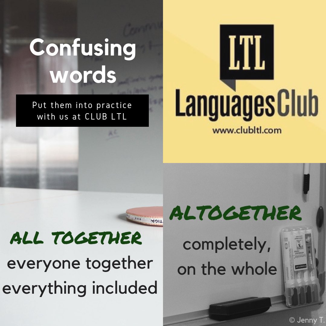 CLUBLTL's tweet photo. Long time no see! Care to join us for more conversation classes with our native speakers? Contact us now for a special discount! #clubltl #englishconversationclass #englishnativespeaker #englishinmajadahonda #englishconfusingwords https://t.co/4clVCmUTbr
