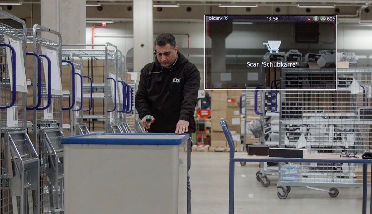 ArvatoSupplies's tweet image. The Pick-by-Vision innovation project has proven successful! Read more in our official press release: @Sennheiser_D, @Picavi_GmbH #innovationinthewarehouse #smartpicking #efficiency scm.arvato.com/en/about/press…