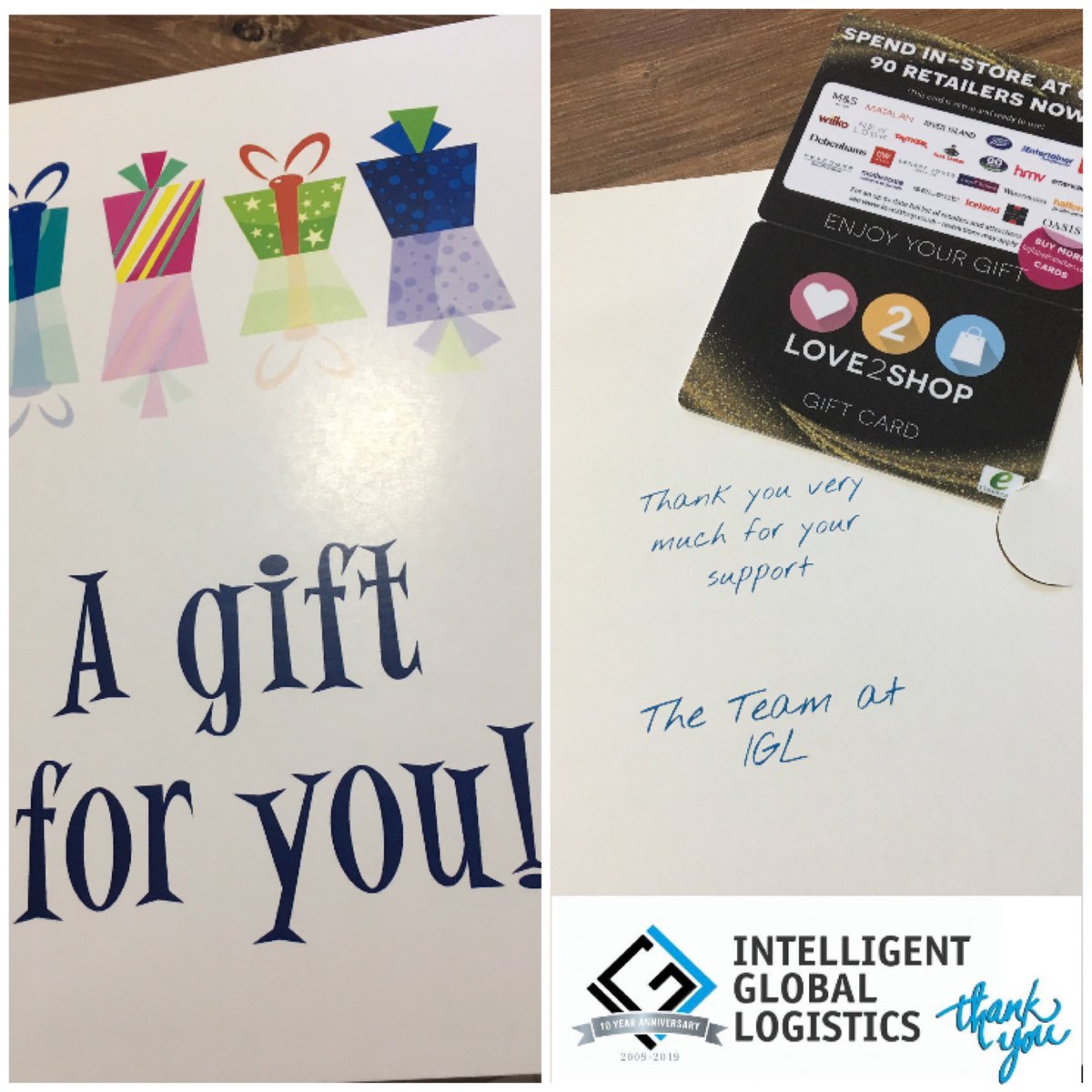 IGLogistics's tweet image. Dishing out Februarys awards...as part of our 10 months of promos for 10 years in service celebration 👌