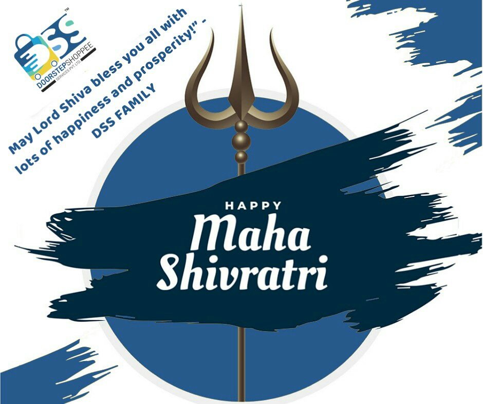 doorstepshoppee's tweet photo. “Wishing you all a very happy Mahashivratri!

May Lord Shiva bless you all with lots of happiness and prosperity!” -DSS FAMILY https://t.co/GI0n2o193H