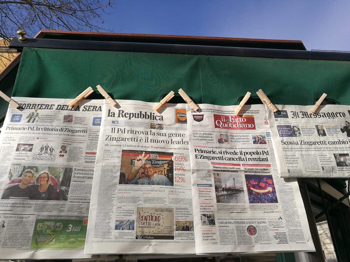 Semplicemente Grazie!!

#ZingarettiSegretario