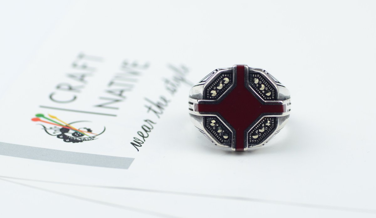 craft_native's tweet image. Handmade 925k Sterling Silver Brown Agate Stone Men's Ring Brown Carnelian Ring Turkish Ring Brown Onyx Ring Perfect Gift For Men.
#redagate #menswear #Stylish #rings
#onyx #aqeeq #Trending #timeless
#artisanmade #artisan #sterlingsilver #Gemstone #gemstonejewelry #giftforhim