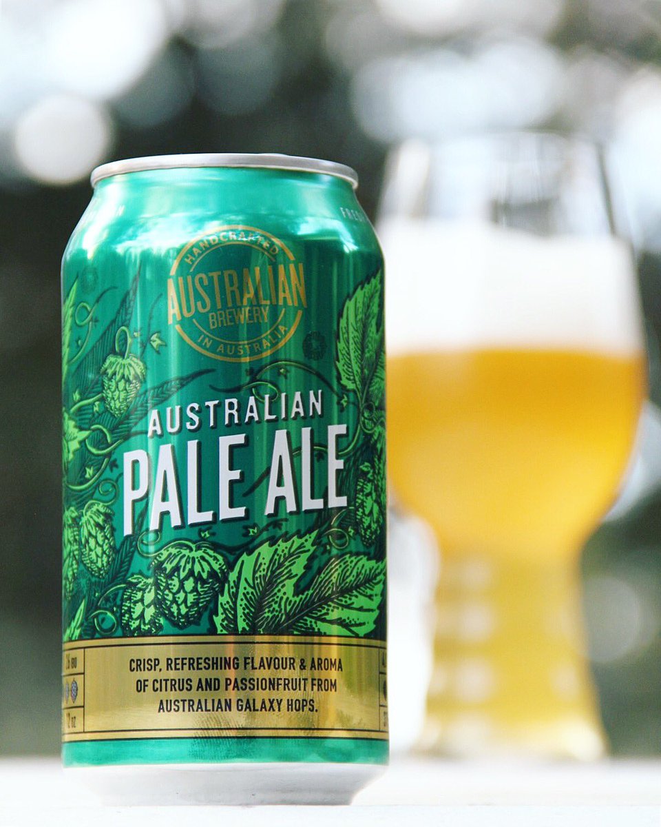 Beer: you can’t go wrong with a glass of <a href="/AusBrewery/">Australian Brewery</a> #AustralianPaleAle which delivers highly aromatic passionfruit, grapefruit and lemon on the nose and on the crisp, cleansing palate. An… instagram.com/p/BulI9s4FpXQ/…
