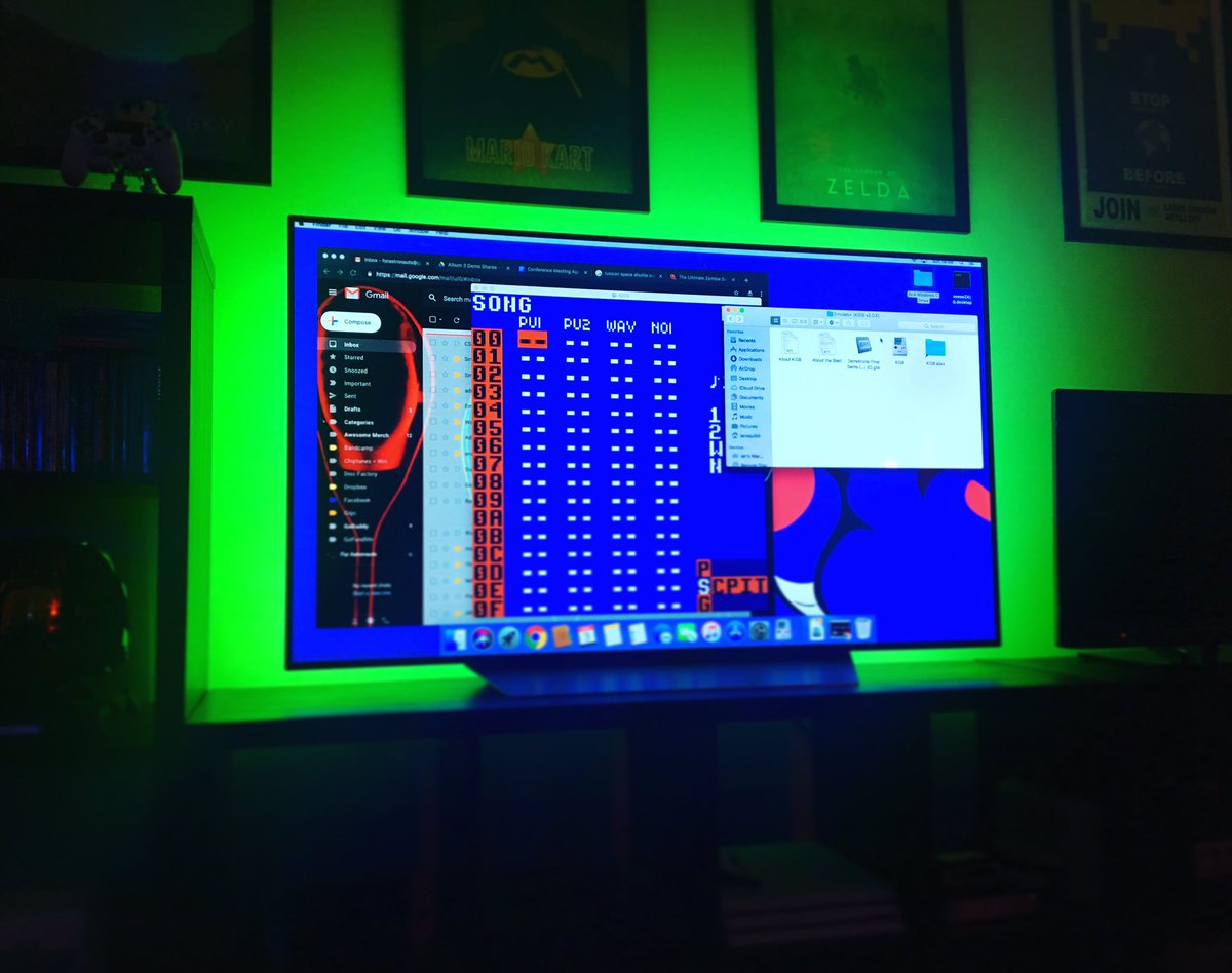 ForAstronauts's tweet photo. We. Are. Alive. #Chiptune #chiptunes  #postrock #Nintendo #GameBoy #nintendoentertainmentsystem #LSDj #midines #moog #subphatty #davesmithinstruments #mopho #strymon #strymonbluesky #guitar #drums #backstreetsback https://t.co/BkKdxAX5Oz