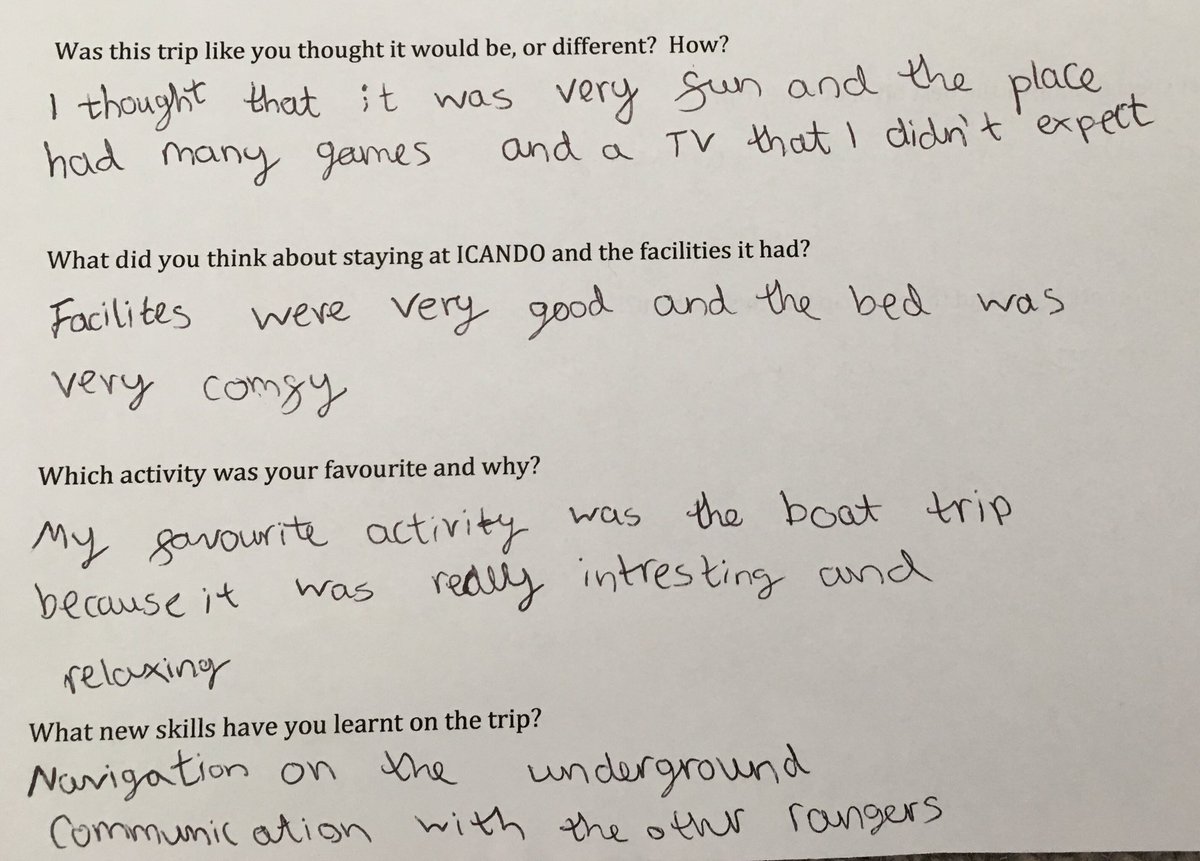 RangersUrmston's tweet photo. A few snippets from the feedback from our London trip..... Their key words: #independence #socialskills #communication #learning #beingtogether #seeingnewplaces #downtime #chilled #readingmaps How proud of them we are! @Girlguiding @Girlguiding_NWE @GirlguidingGMW @GrowingGuiding https://t.co/Kcp4RwlKyt