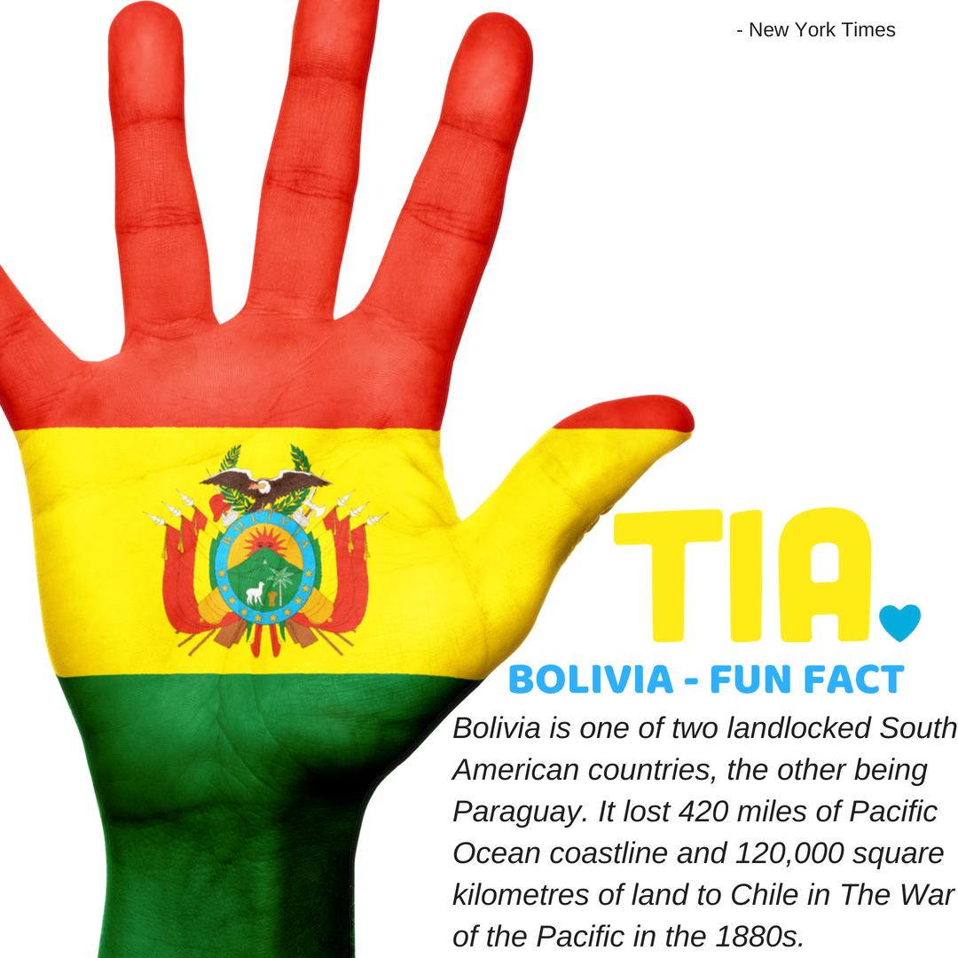 Wow! Know any more fun facts about Bolivia? Let us know below.

Or to find out more about what we do, head to our website: tia.org.au/e/