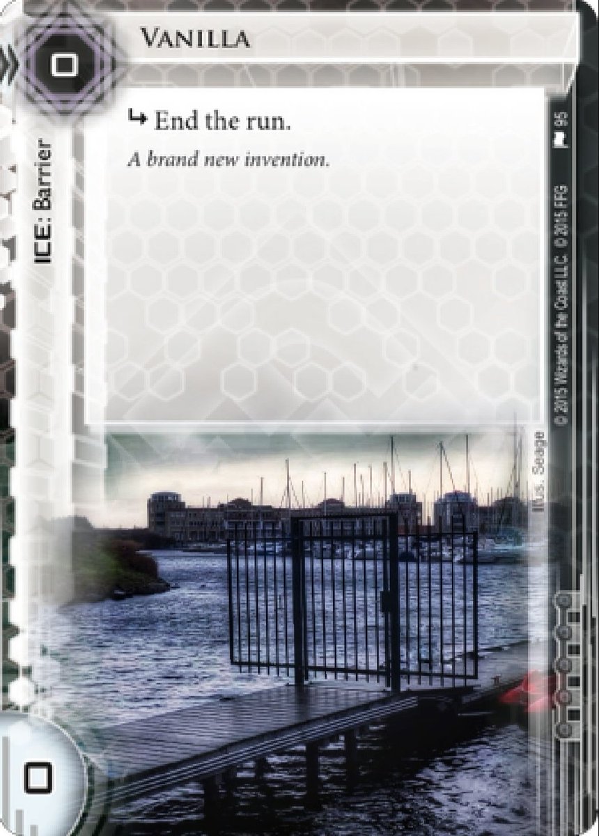 ANR_Bitstream's tweet image. Real Life Netrunner: Barrier LVL0