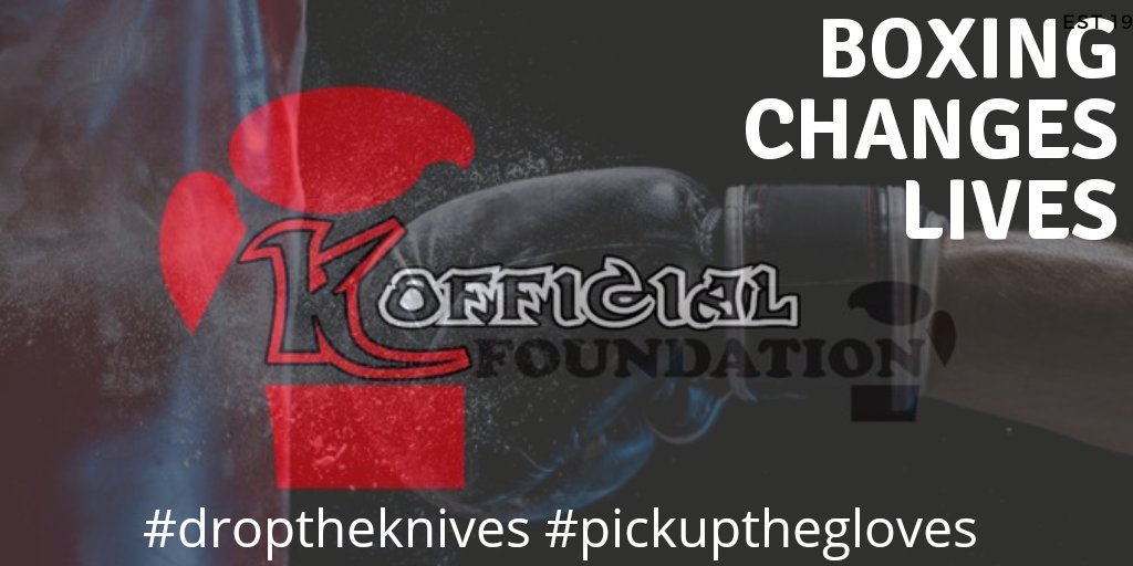 KOfficialFund's tweet image. Boxing reaches out to the places that other sports don't reach. It engages with young people on their own terms and recognises that frustration and aggression that is so often the hallmark of teenage years.
#droptheknives #pickupthegloves
Get Involved 🥊
kofficialdotcom.com/the-kofficial-…