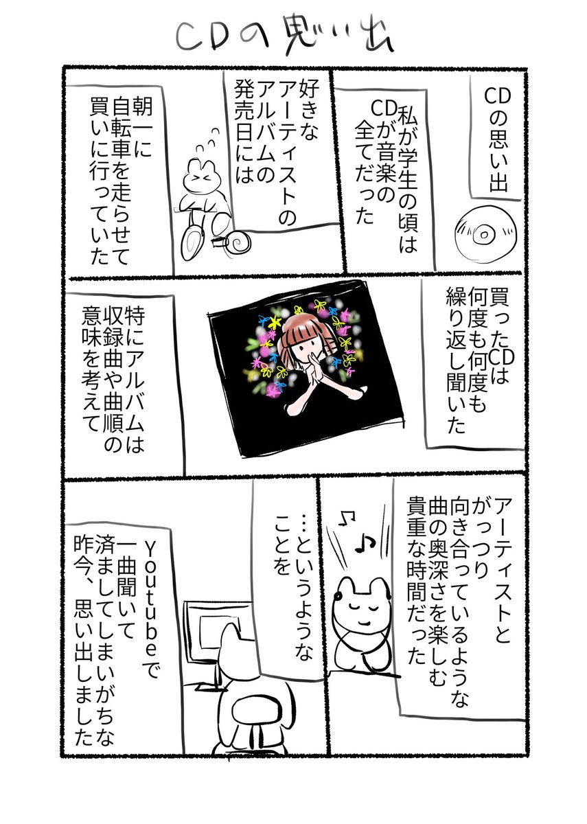 CDの思い出 