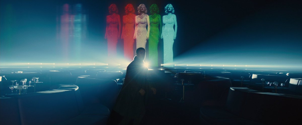 Faces In Frames on Twitter: &quot;BLADE RUNNER 2049 (2017) Framed: Marilyn Monroe DP: Roger Deakins Director: Denis Villeneuve... &quot;