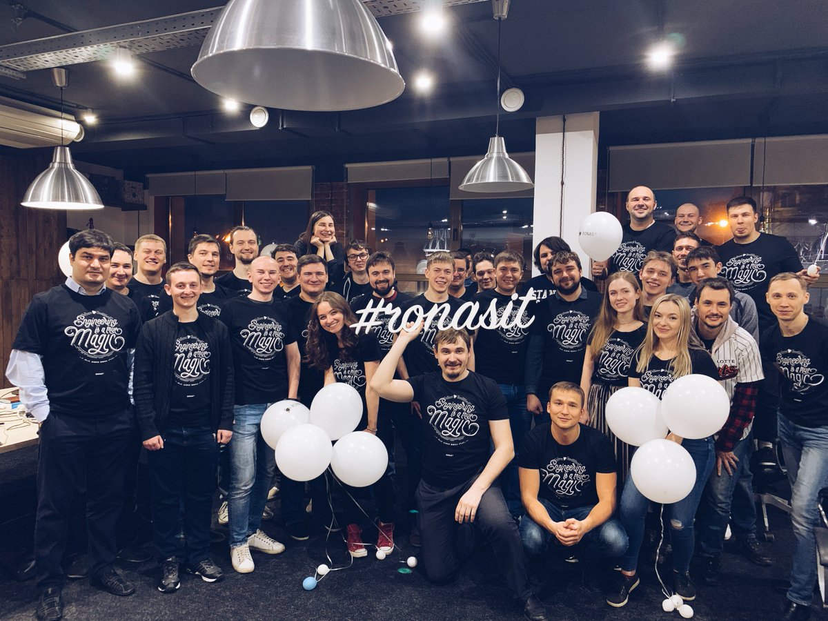 ronasit's tweet photo. It's our 12th birthday! We took our time to celebrate and then stormed to make our grand plans a reality. Thanks for being with us. We promise there are a lot of exciting things to come!
#ronasit #ronasitteam #bday #party #itagency #web #mobile #development #coding https://t.co/TBbjV3ifh8