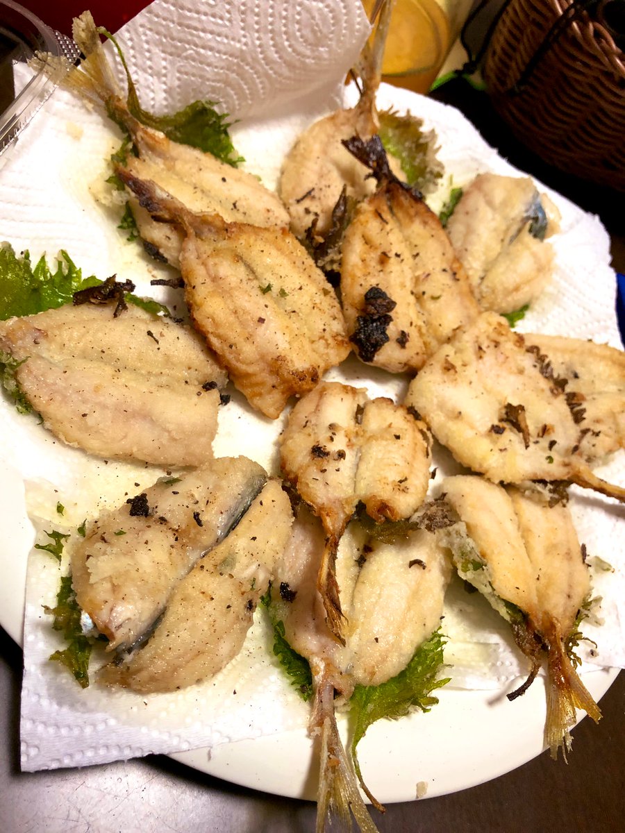 鯵の天ぷら 鯵の天ぷら