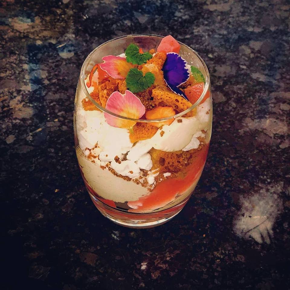 DobsonParnell's tweet photo. Rhubarb and honeycomb mess on our Sunday special menu #Newcastlefoodie #nefoodbloggers https://t.co/NNqzKI7DDO #Newcastle https://t.co/2YnHumlw8G