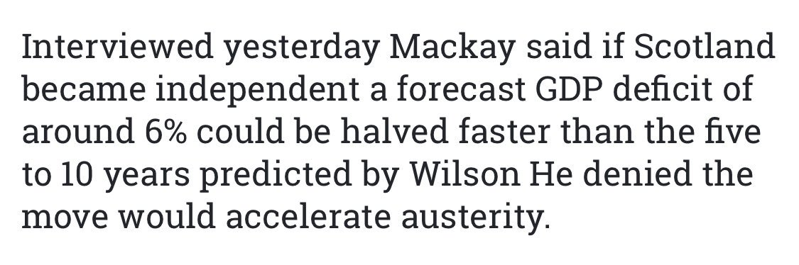 SteveSayersOne's tweet photo. Really intrigued 2 c how a current #deficit of appx. 9% drops to 6% after indy (still double EU requirement) when we have the substantial added costs of setup & service costs of appx. £140bn inherited debt - #nothingaddsup #indyref2 @KeithBrownSNP @DerekMackaySNP https://t.co/jTdGJ70w1x