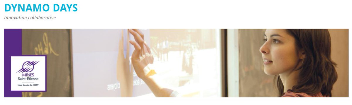 La semaine dernière nous relevions un challenge, cette semaine c'est à notre tour de donner des défis ! Nous nous rendons aux #DynamoDays à l'école des <a href="/MINES_StEtienne/">MINES Saint-Étienne</a> avec 3 défis, répondant à nos problématiques actuelles et futures. 

dynamodays.wp.imt.fr