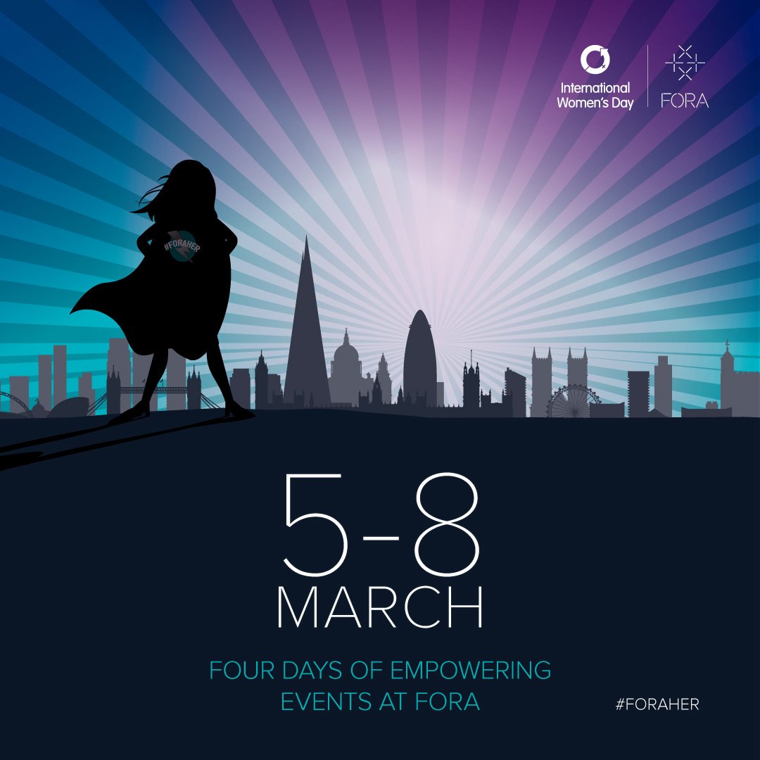Excited to be attending the events for International Women's Day 2019 at Fora Space @fora_space #FORAHER #IWD2019 #BalanceforBetter