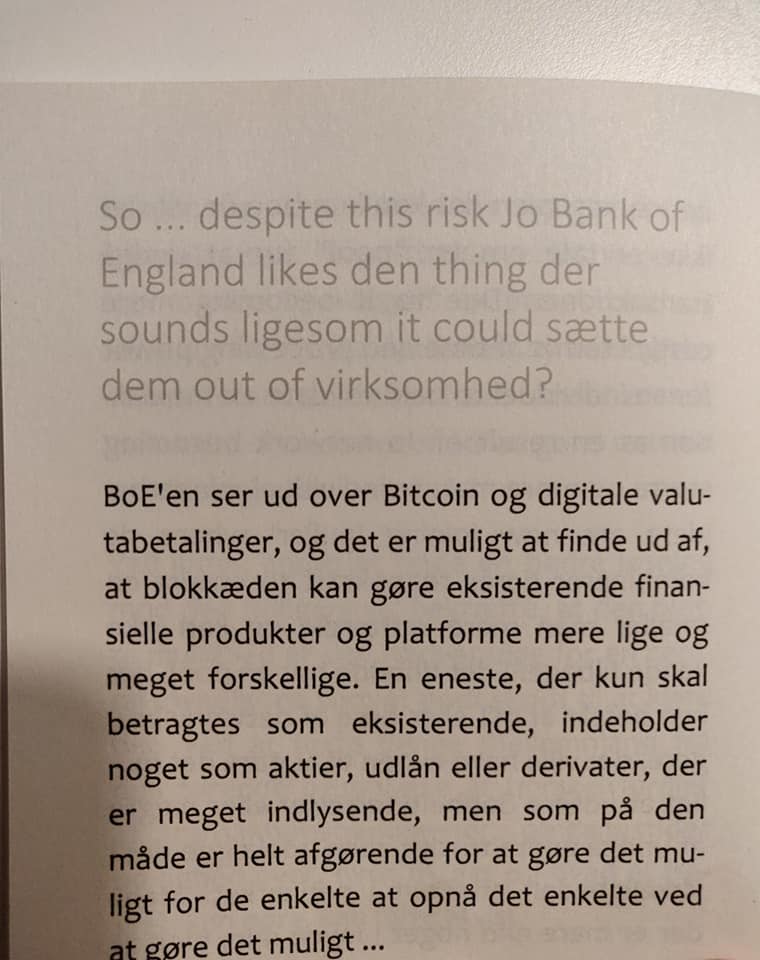 codenerd's tweet image. Ønsker du at blive klogere på Block Chain så kan Sebastian Merz' bog 9788743003175 absolut ikke anbefales... Men shit den er underholdende at læse... 100% The Julekalender sprog hele vejen igennem!!