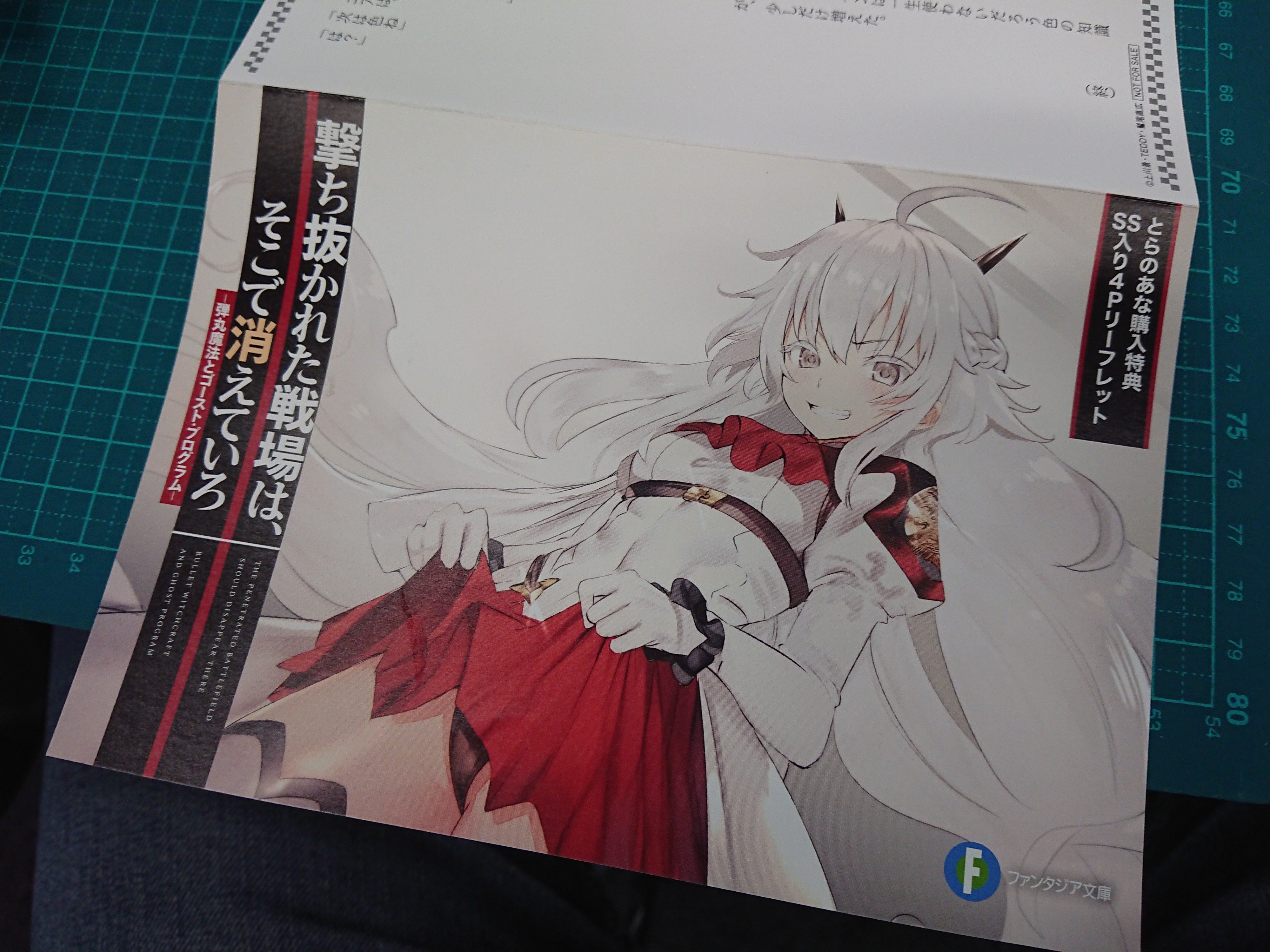 富士見ファンタジア文庫公式 10月日新刊発売 特典情報１ 4月に2巻の発売が予定されている 撃ち抜かれた戦場は そこで消えていろ 1巻の専門店特典をご紹介です まずは とらのあな さん ヒロイン エアのちょっぴりセクシーなイラストと
