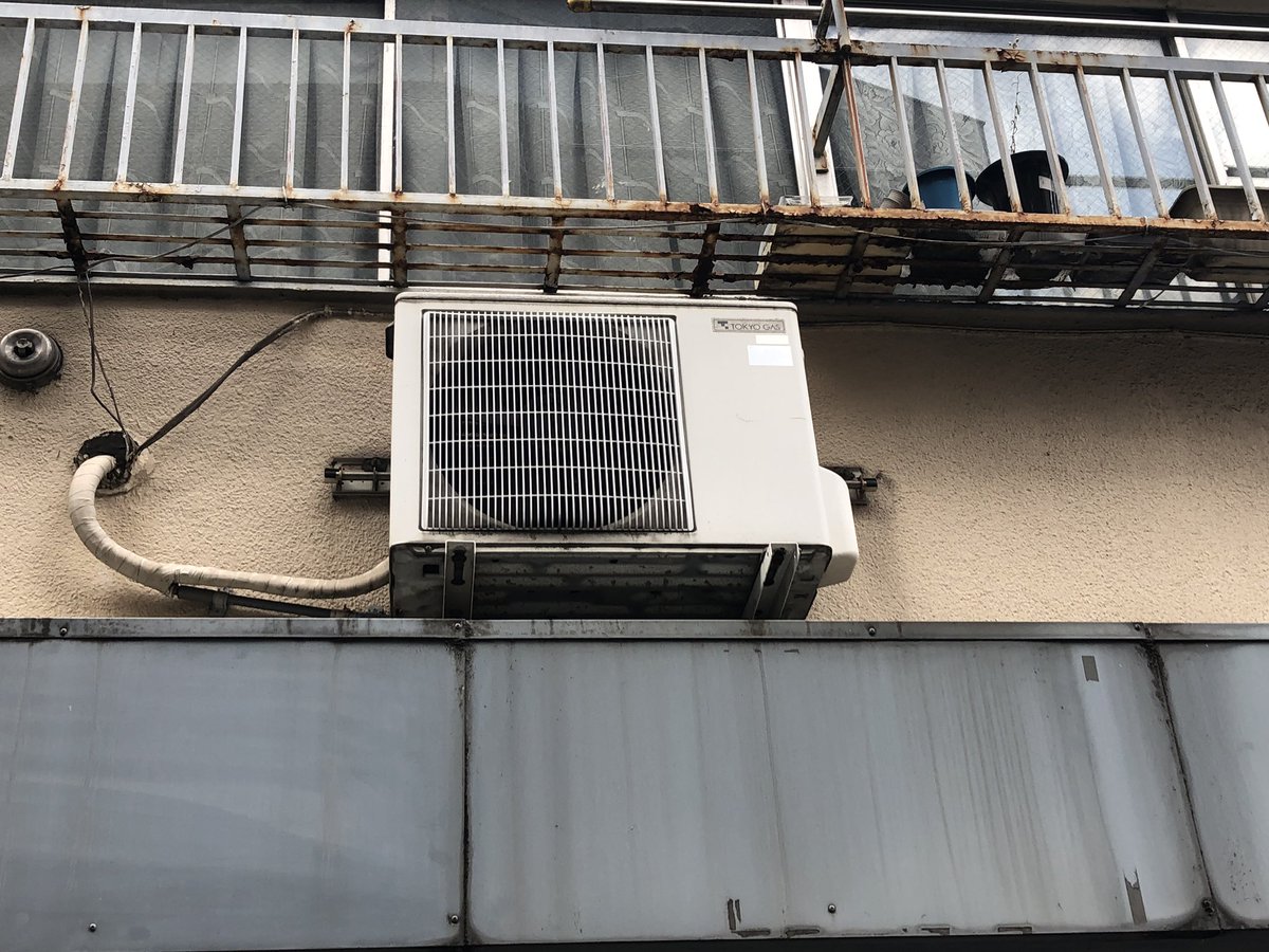 東京ガスエアコン室外機 三菱電機のOEM #室外機