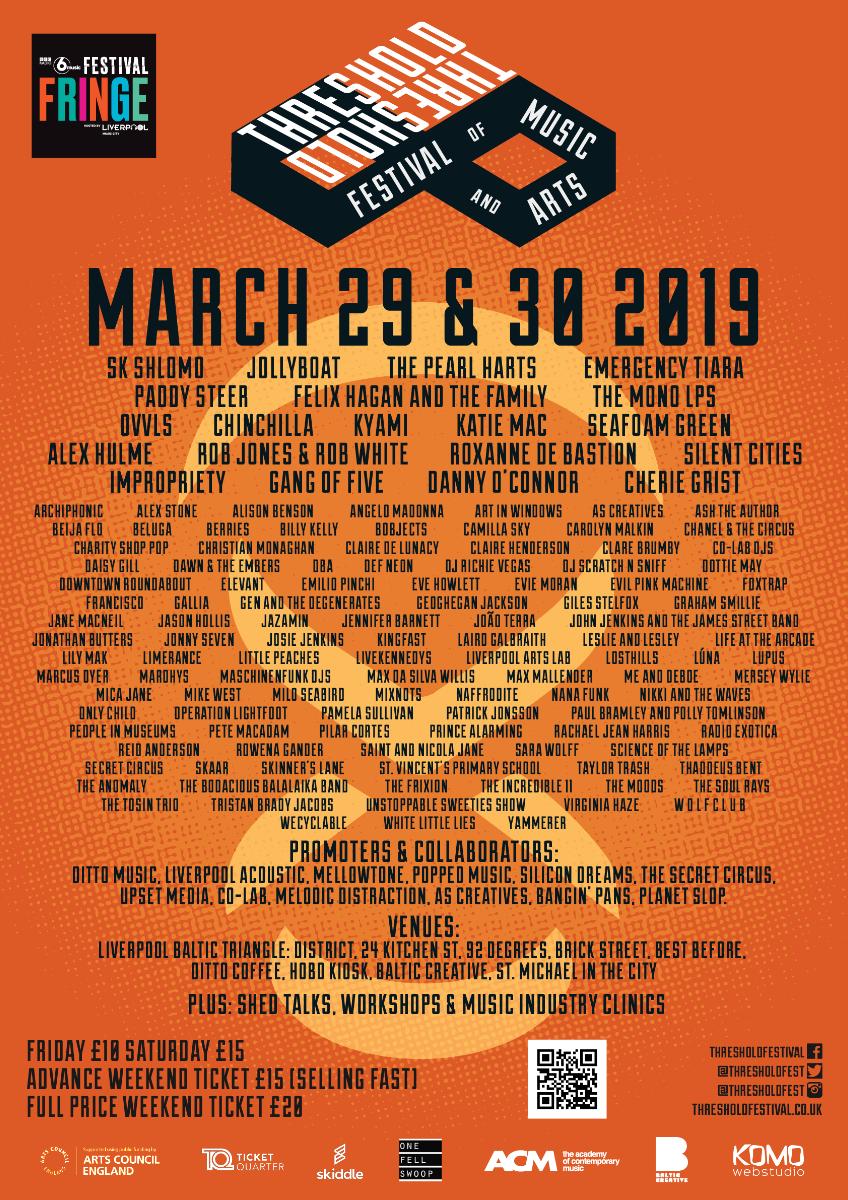 OneFellTweet's tweet photo. Threshold Announce Full 2019 Line-up & 6 Music Festival Fringe @ThresholdFest @BalticTriangle @BBC6Music - https://t.co/e9UQkyemSD https://t.co/A0CLDryWv5