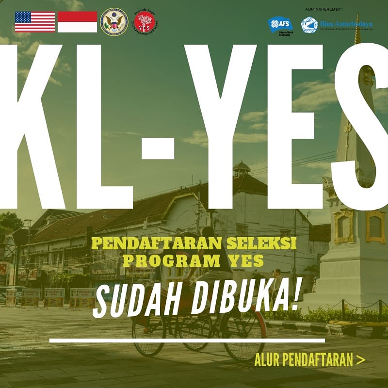 binabudyky's tweet photo. IT'S FINALLY HERE!⁣⁣

Pendaftaran untuk program KL-YES sudah dibuka loh! Dan tenang, pendafatran seleksi KL-YES tidak dipungut biaya alias GRATIS, jadi tunggu apa lagi? 😉
⁣⁣
CP:⁣⁣
081226510137 (Astri)⁣⁣
081225760550 (Chandra)⁣⁣
085743056444 (Estu)⁣⁣
⁣
⁣⁣ https://t.co/iqlFCOZTto