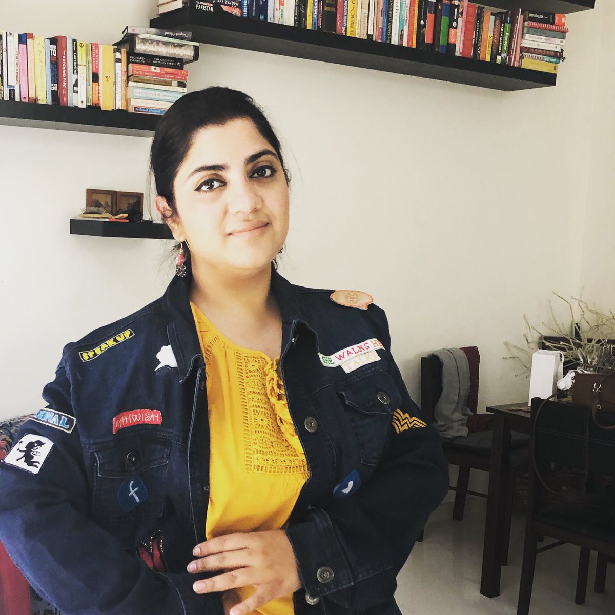 mahwashajaz_'s tweet photo. Thank you #BeatsPakistan for this lovely customized jacket! https://t.co/bHcFIhxzIC