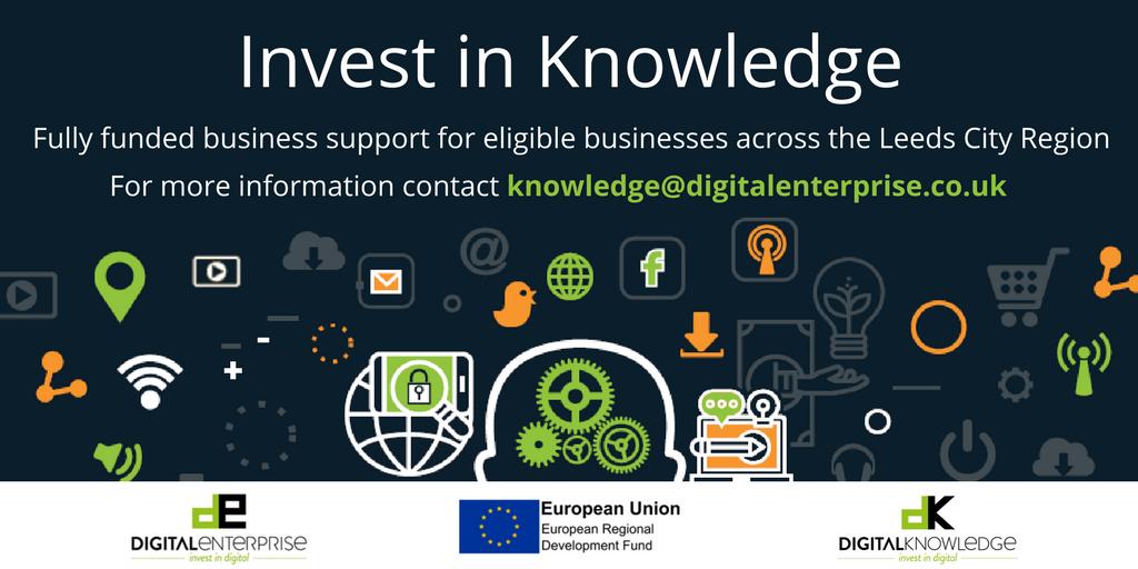 DigiEntLEP's tweet photo. Time is running out! You only have until the end of March 2019 left to access the #DigitalknowledgeExchange programme! Make the most of free 12 hours of business support. Find out if you are an eligible business located in North or West Yorkshire today: https://t.co/2nPobytBsp https://t.co/UYN51GDJKE