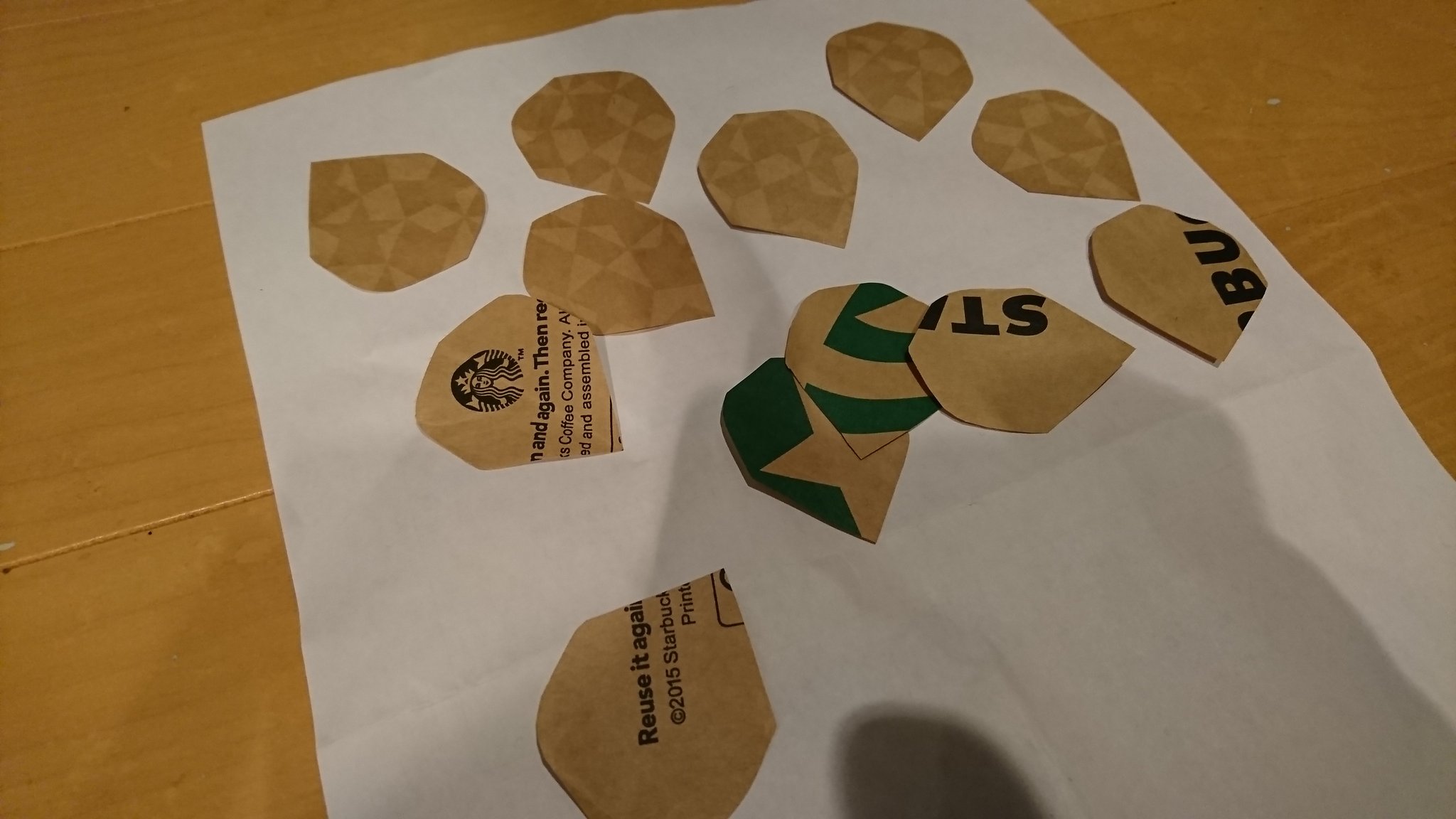 ぐるぐる 整体師 スタバの紙袋でダーツのフライトを作ってみました かなりおしゃれで満足です 紙袋の側面もかわいいので フライトの側面に採用してみました ダーツ 自作フライト スタバ スターバックスコーヒー T Co 7lq2twly5m Twitter