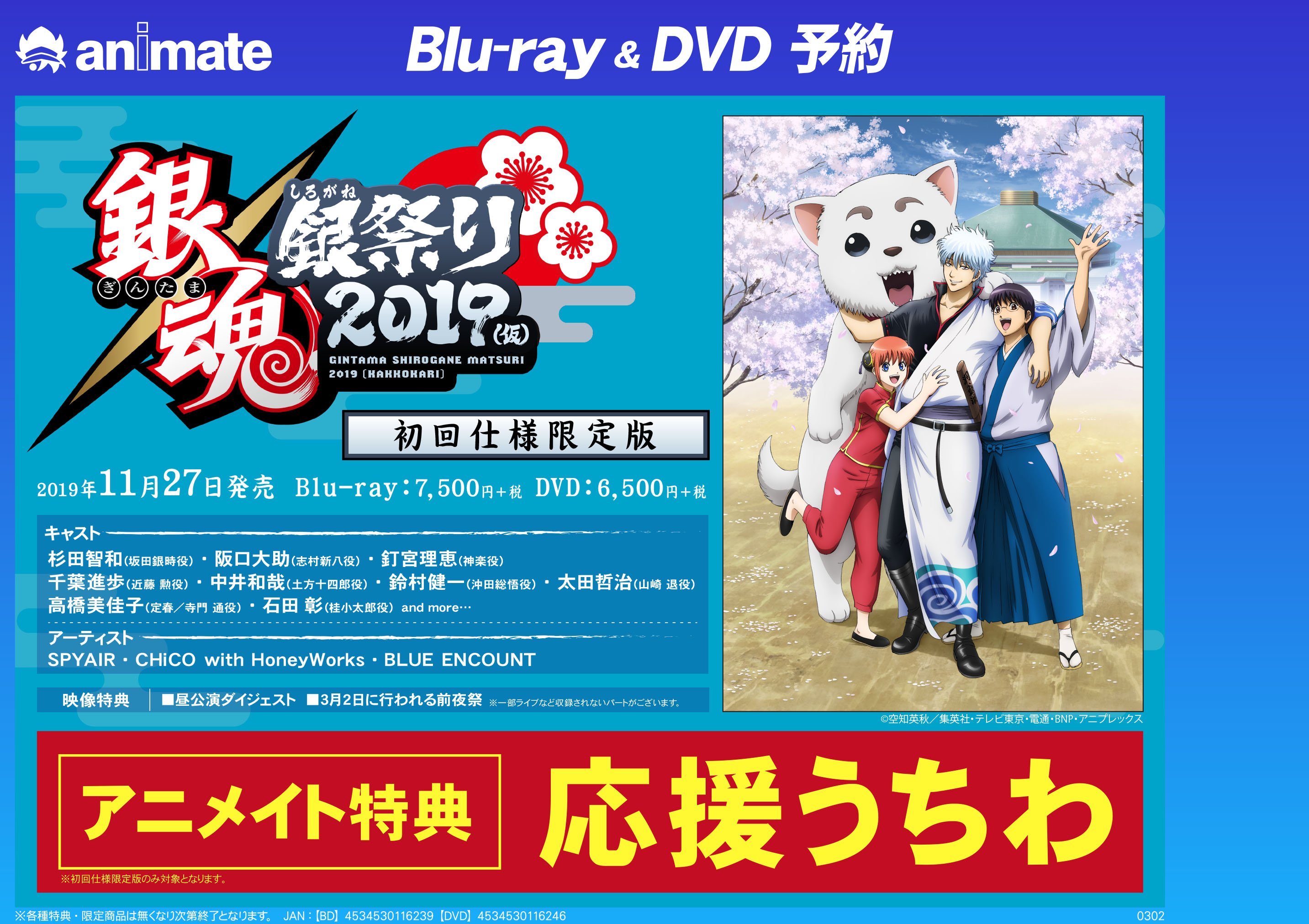 銀魂 銀祭り2019(仮) DVD