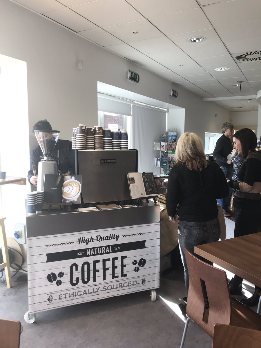 NStoreys's tweet image. Matthew Algie’s - Harry Savore treating our customers at The Hub to a Coffee Society tasting session #masterbarista #coffee #harry #matthewalgie #baxterstorey #stv #welovethisbusiness @lynnywinny_lynn @Matthew_Algie @BaxterStorey @EmmaEmmacurrie @ChefRoyWinton @davidbell962