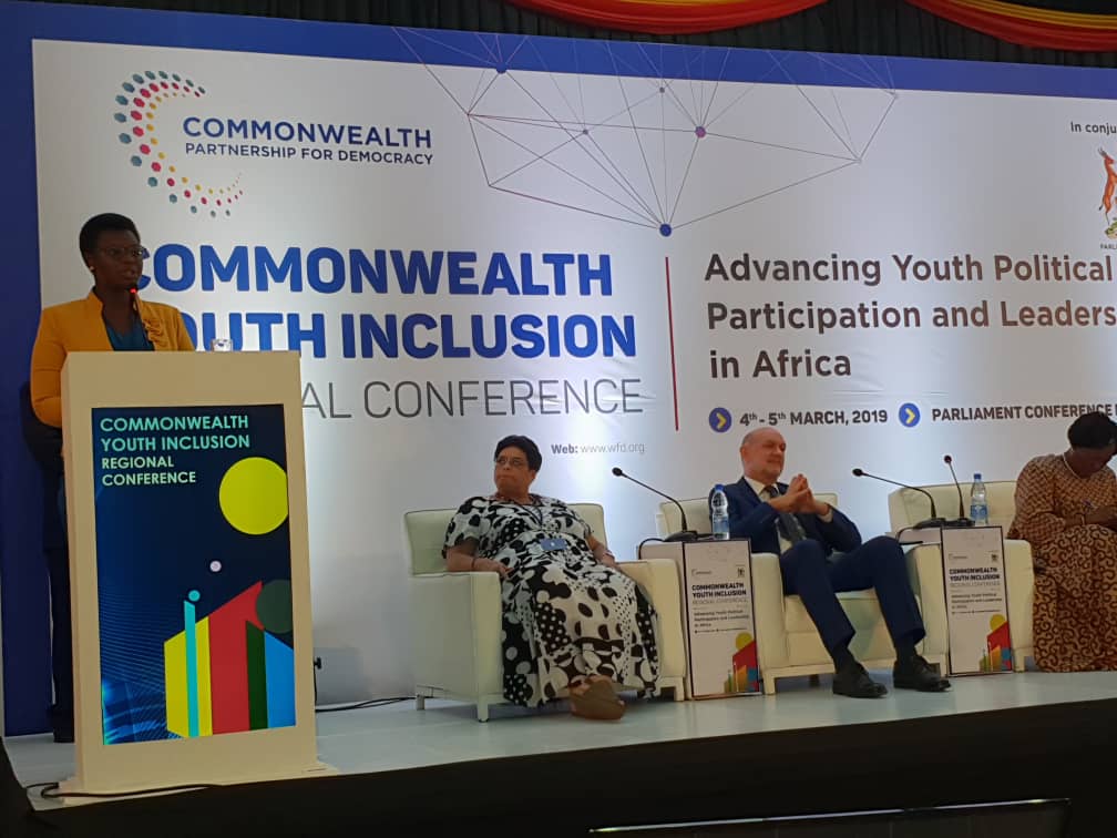 AdekeAnna's tweet image. At the Commonwealth Youth Inclusion Conference. the speaker @RebeccaKadaga has agreed to a review on the amount of money paid by youthful aspirants in the political arena. I invite my colleagues @Parliament_Ug to support this. Let us Level the ground #YouthWhoLead #CP4D @pwatchug