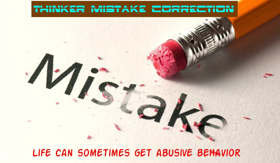 thinkerlinux's tweet photo. https://t.co/zeuAVsyrzN
Thinker Mistake Correction
Hey Reader's,

Life can sometimes get abusive behavior.
When someone gets abusive behavior, we learn something from them,
That we should find out the reason behind that behavior.
Then you will know your mistake so ..click on link https://t.co/grLyKscKlf