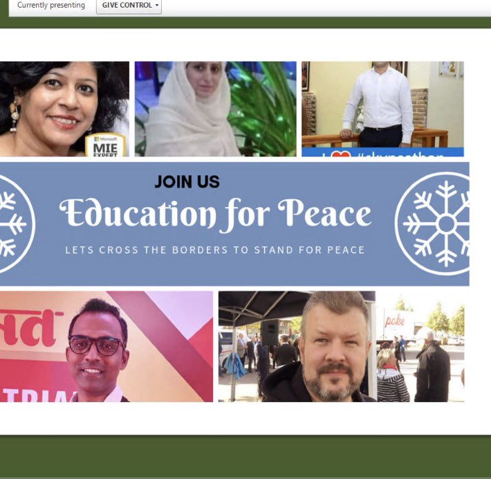 What an Effort by #MIEExperts of two #neighboringcountries !#Skype4Peace #MicrosoftSch #MicrosoftTeams 👏👏👏👏👏@ranjitdisale @banaqvi @RajaWaqarArif #EducationforPeace #SDG16