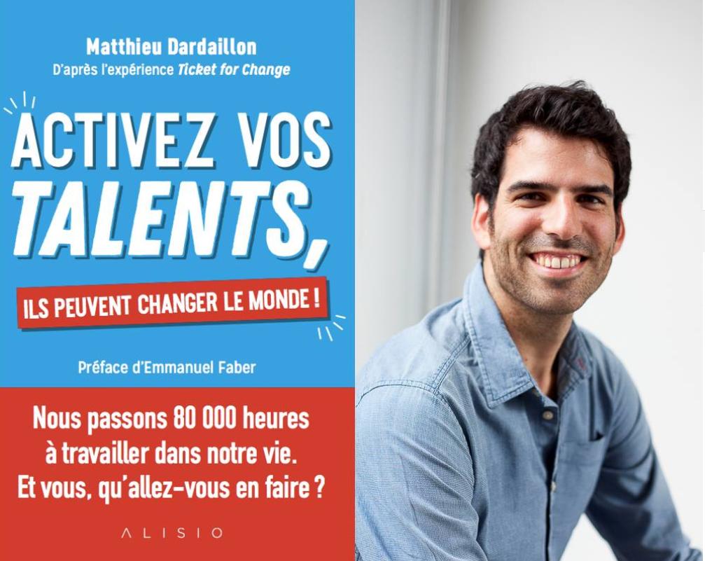 Donnez du #sens à votre travail !
<a href="/MatthieuDard/">Matthieu Dardaillon</a>, auteur de "Activez vos talents, ils peuvent changer le monde !" vous donne rendez-vous à Paris cette semaine :
📍 Mardi 5 mars à 19h chez @sensespaceparis
📍 Jeudi 7 mars à 19h30, chez Ground Control