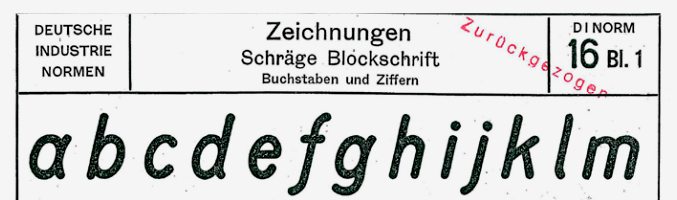 hardwig's tweet photo. Happy 100th birthday, DIN 16! The inclined precursor of DIN 1451 w/ round terminals was made a standard in 1919. 
Here’s the Letraset version in use on @jamesmarshart’s sleeve for a Talk Talk single from 1983 👁︎
https://t.co/HkpiqMJAlg https://t.co/I5Dex4ONKN