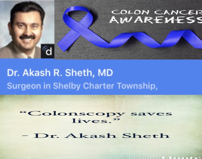 March is Colon Cancer Awareness Month! Meet my friend and colleague, Dr. Akash Sheth, available in our east Metro Detroit area to do your or your family member’s colonoscopy 👍🏽👍🏽 #detroit #grossepointe #stclairshores #macombcounty #macombmi #shelby #utica #detroitmom
