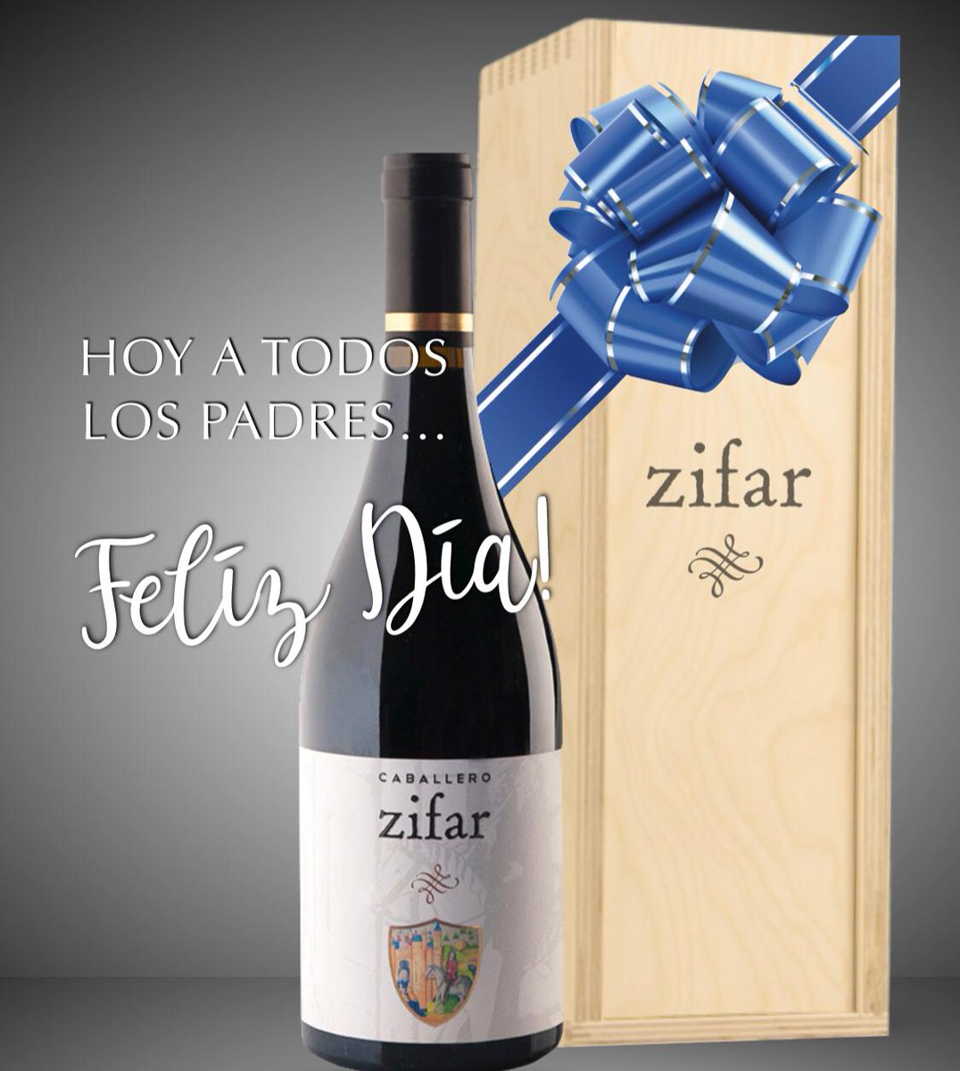 Queremos desear a todos los padres un feliz día, porque padres no hay más que uno. #FelizDiaDelPadre #BodegasZifar