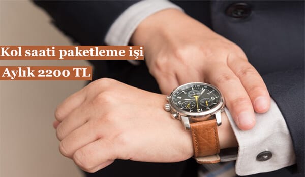 Evde kol saati paketleme işi yaparak aylık 2.200 TL kazanacağınız iş fırsatı ayağınıza geldi. Detaylı bilgi ve ek iş başvuru formu için bit.ly/kolsaatipaketl… adresini ziyaret edin. #VurdularBeni #anambabam #ekiş #ekgelir #para #ekonomi #dolar #türkiye #altın #kolsaati #saat