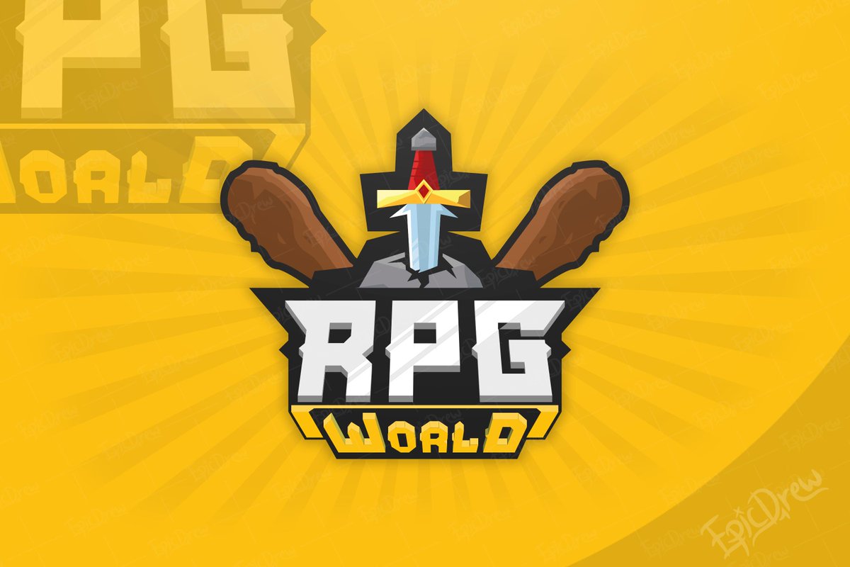 Ep1cdrew On Twitter Fight Commission Logo For The Game - rpg fight roblox