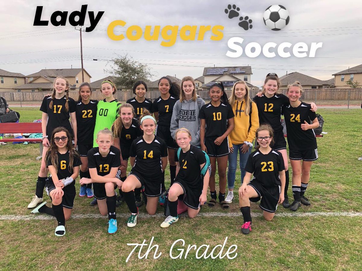 LadySKsoccer's tweet photo. Congratulations to the @DobieJunior 7th and 8th grade soccer teams on being STAC CHAMPIONS!!! Way to go ladies!🖤⚽️🖤⚽️🖤⚽️🖤⚽️🖤 https://t.co/MBKjS1qGpd