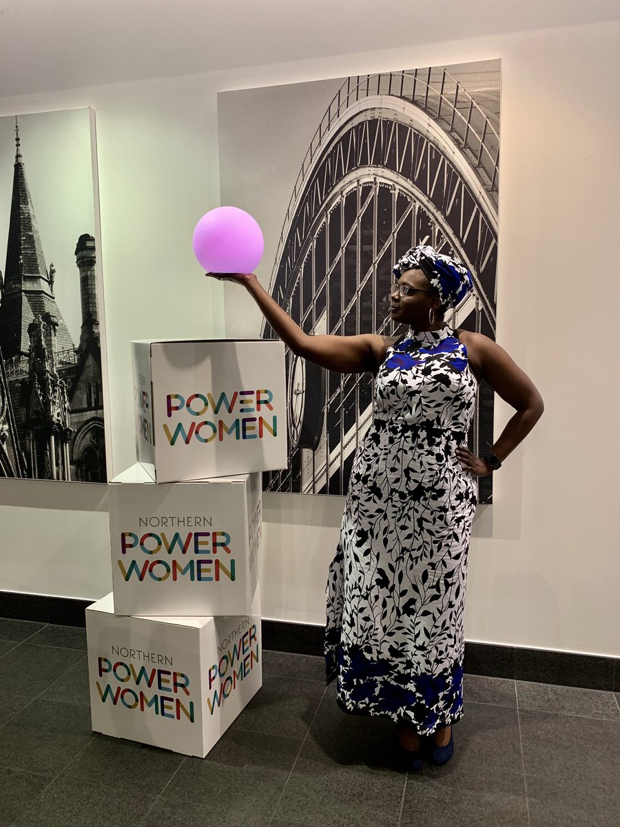 Absolute QUEEN - my wonderful #WiNCumbria team mate and <a href="/SellafieldLtd/">Sellafield Ltd</a> engineer Nik Muchatuta looking fierce #NPWawards <a href="/NorthPowerWomen/">northernpowerwomen</a>