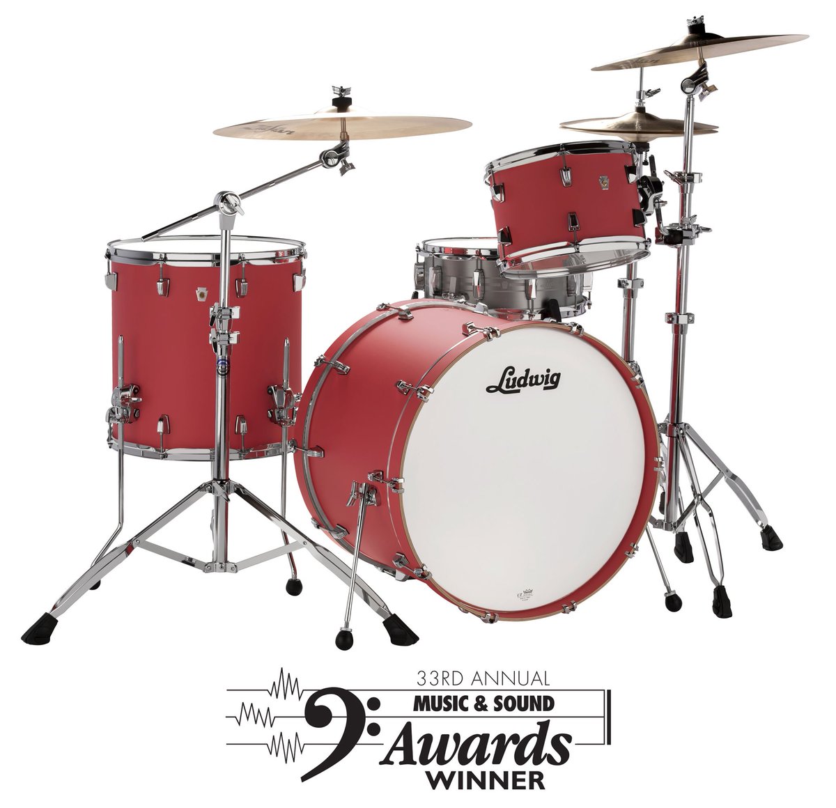 The Ludwig NeuSonic was awarded the 'Best Acoustic Drum Product of 2018' by The Music & Sound Retailer. Contact your Ludwig dealer to get the most affordable USA made drum kit on the market! NeuSonic Info: bit.ly/2TfbNdA