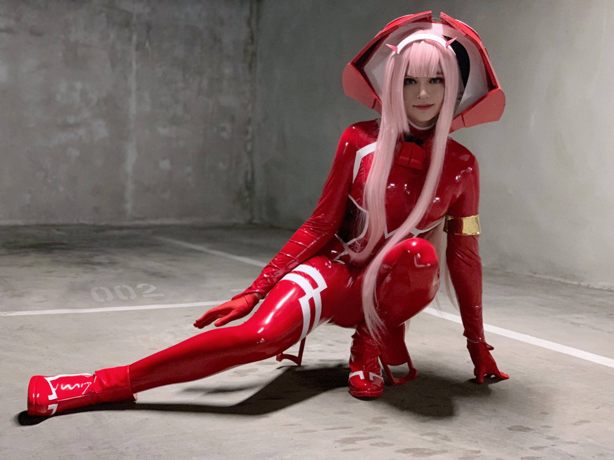 Zach Scuderi on Twitter: "Zero Two cosplay 😈🍭 Will also be cosplaying