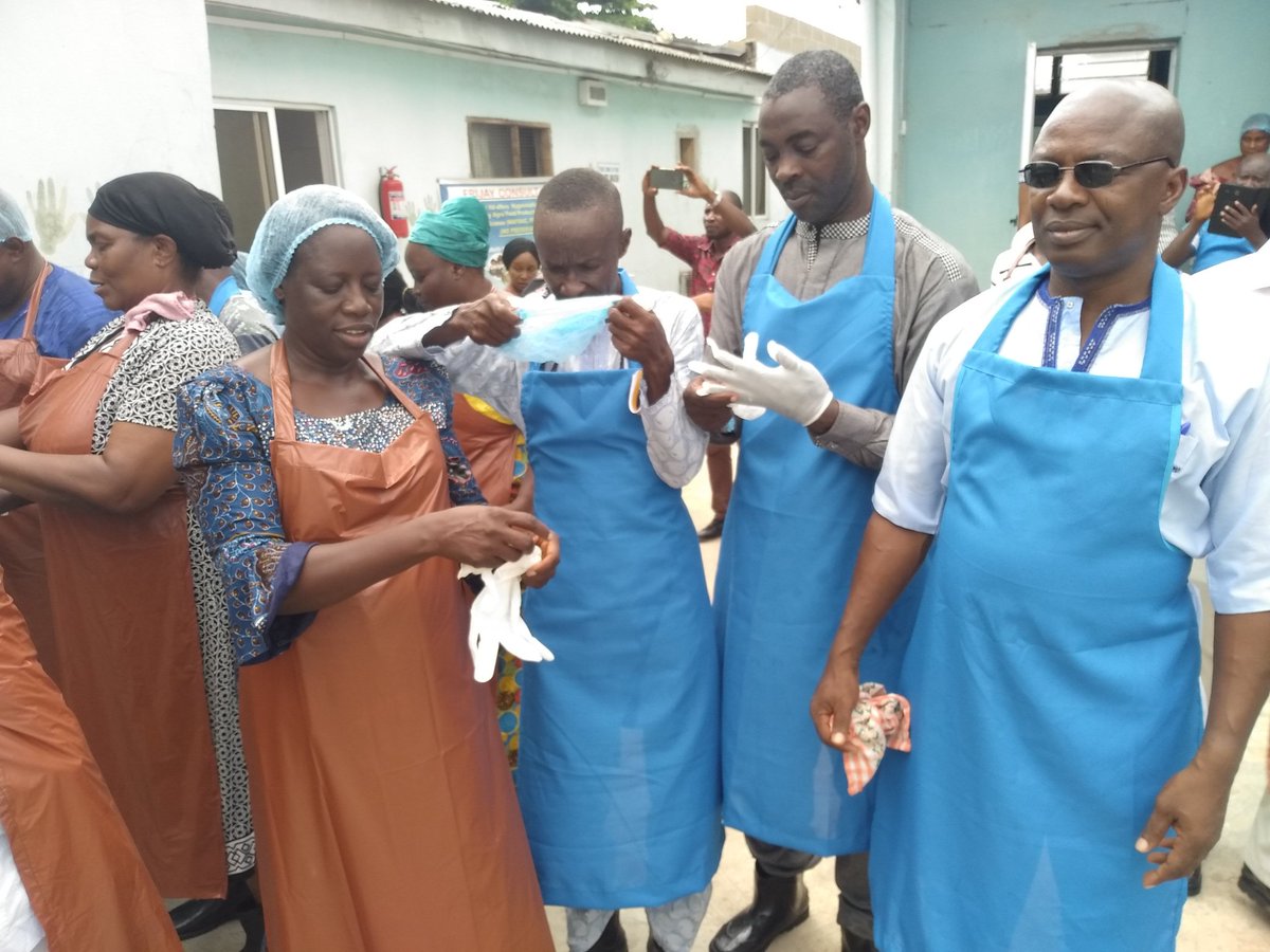 arome_alfa's tweet photo. Aquaculture Value chain

Participants  fully kitted 
This is mandatory in any standard processing centre
#ENABLETAAT18 #TAATAquaculture @IITAYOUTHAGRIP
@Taat_Africa 
@IITA_CGIAR 
@Bucheve 
@ifedayoibironke 
@AfDB_Group 
@WorldFishCenter
@olaniyiajibola7 
@BawaGift 
@PraiseIyinA https://t.co/w62EfnCTuq
