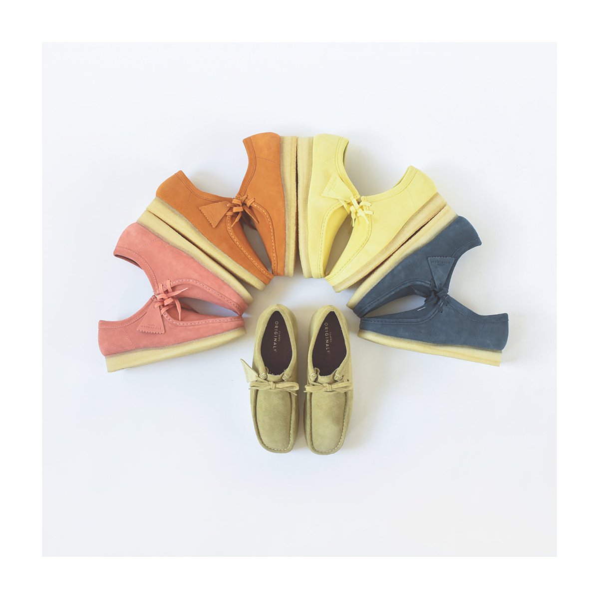 clarks wallabee kith