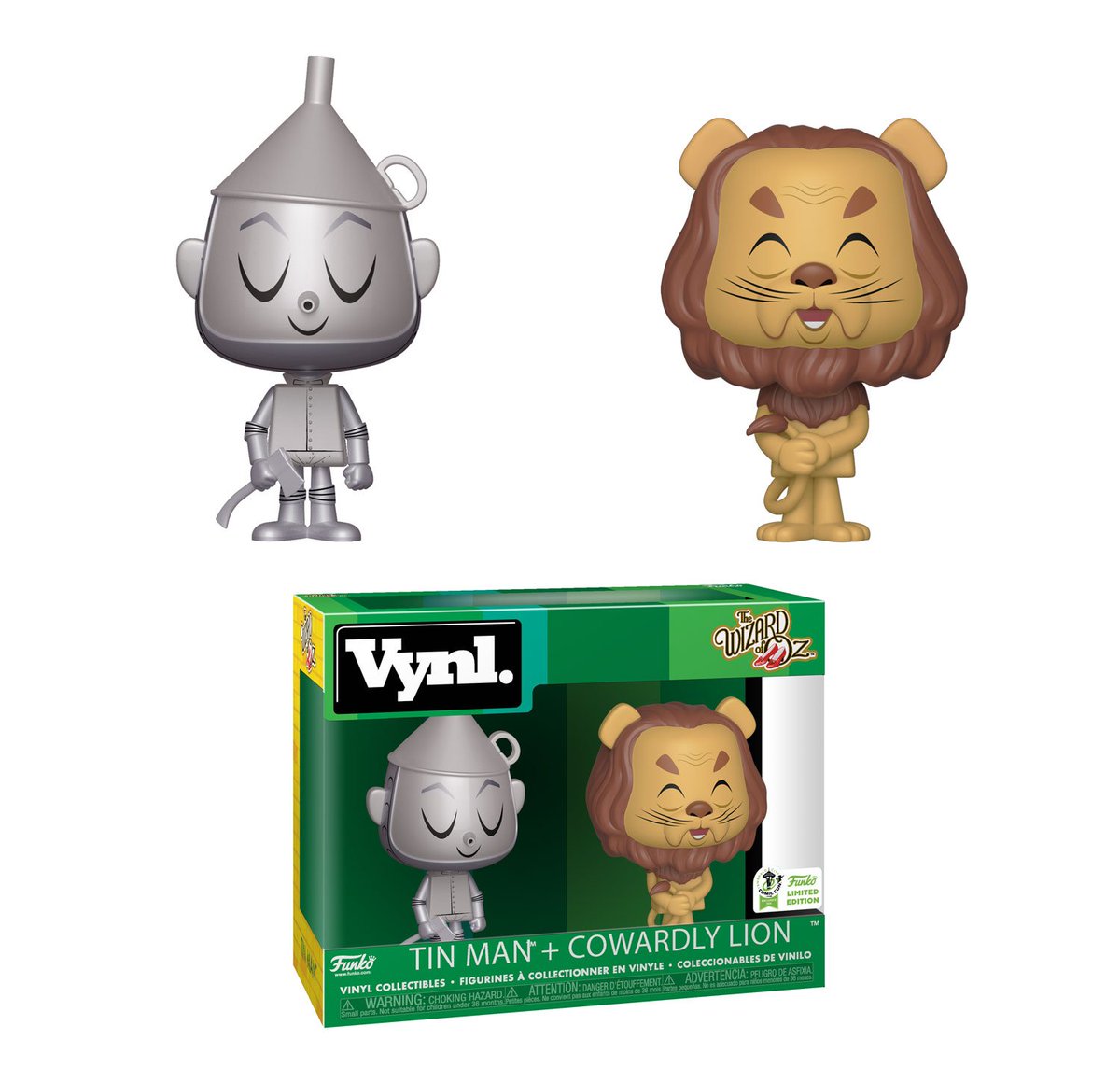 RT &amp; follow <a href="/OriginalFunko/">Funko</a> for a chance to WIN an Emerald City Comic Con exclusive 'The Wizard of Oz' VYNL 2-Pack.  #ECCC #FunkoECCC